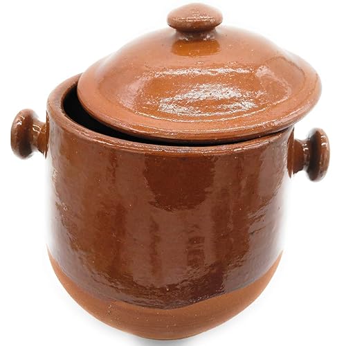 Puchero de Barro Tradicional de 10 Litros – La Cocina de Antes en Tu Hogar