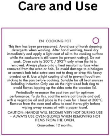 Olla Japonesa de Hierro Fundido para Sukiyaki con Tapa de Madera