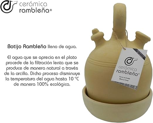 Botijo de Barro Tradicional