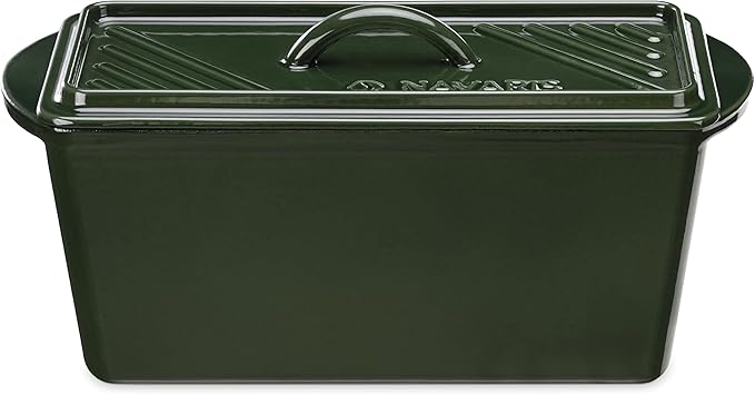 Olla Rectangular de Hierro Fundido para Hornear Pan