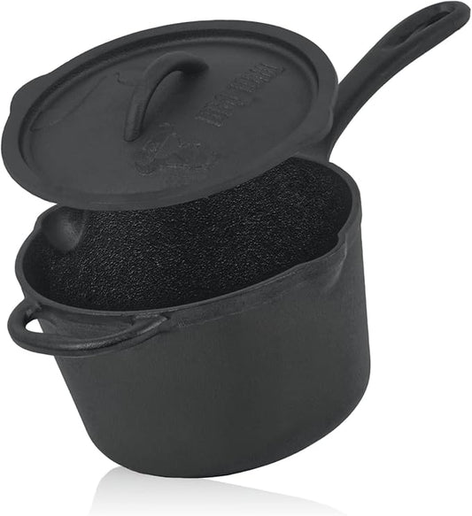 Cacerola de Hierro Fundido 2L con Tapa