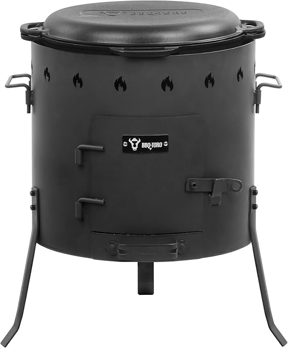 Kazan 16L con Tapa + Estufa Kazan