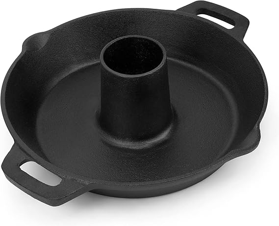 Soporte de Hierro Fundido para Asador de Pollo