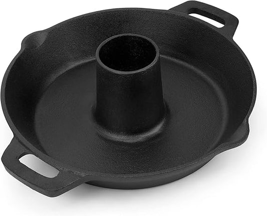 Soporte de Hierro Fundido para Asador de Pollo