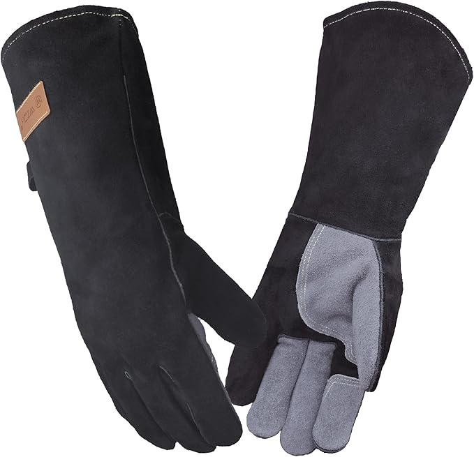 Guantes de Cuero para el Fuego – Protección y Oficio