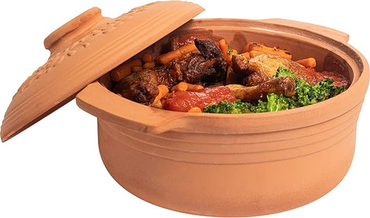 Browin – Cazuela de Arcilla 4 L | El sabor profundo de la tradición