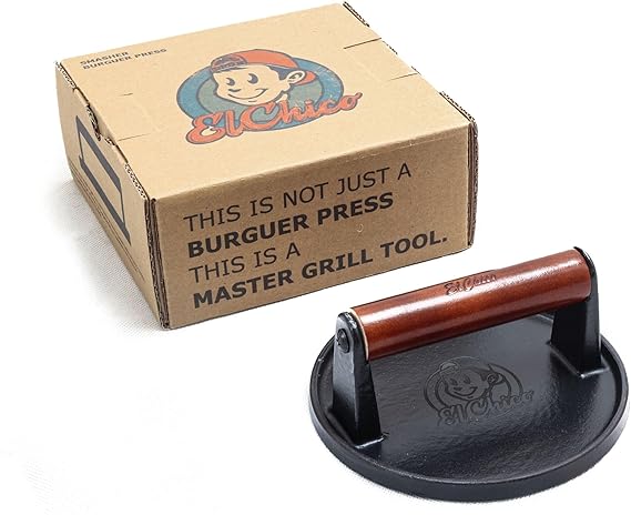 Prensa de Hierro Fundido para Hamburguesas