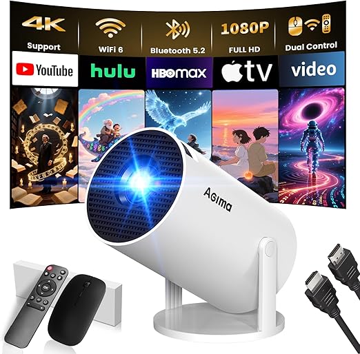 Mini Proyector 2025 – Proyector Portátil con App Integrada