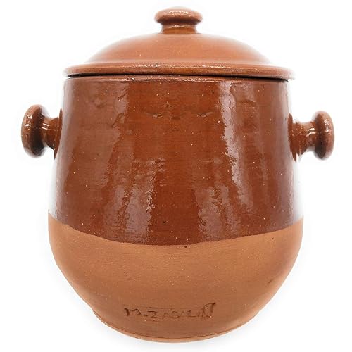 Puchero de Barro Tradicional de 10 Litros – La Cocina de Antes en Tu Hogar