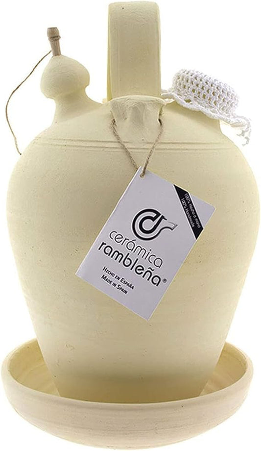 Botijo de Barro Tradicional de La Rambla