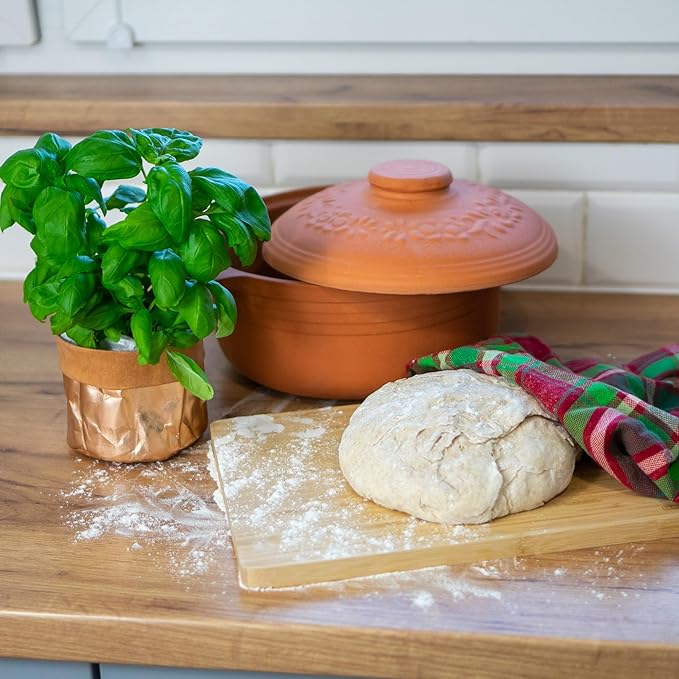 Browin – Cazuela de Arcilla 4 L | El sabor profundo de la tradición