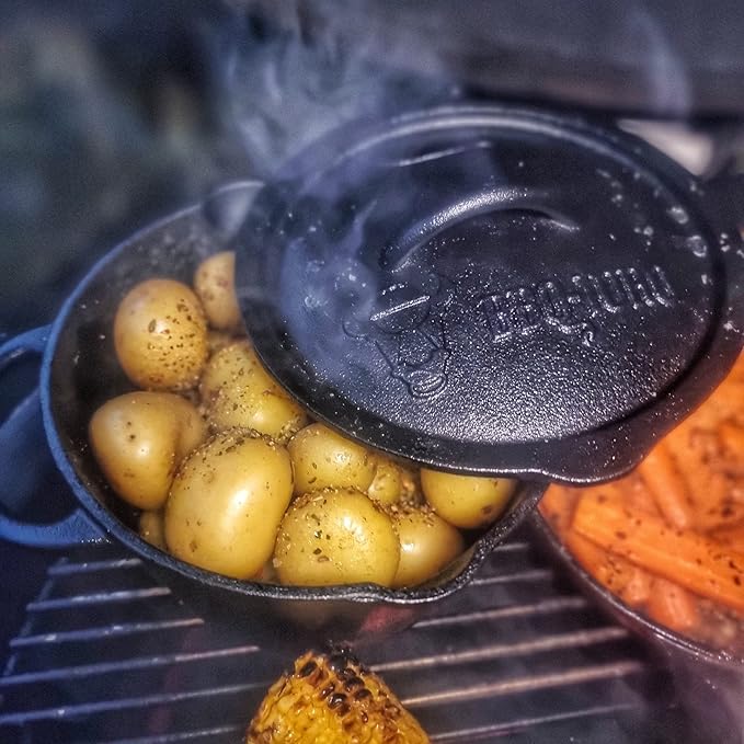 Cacerola de Hierro Fundido 2L con Tapa