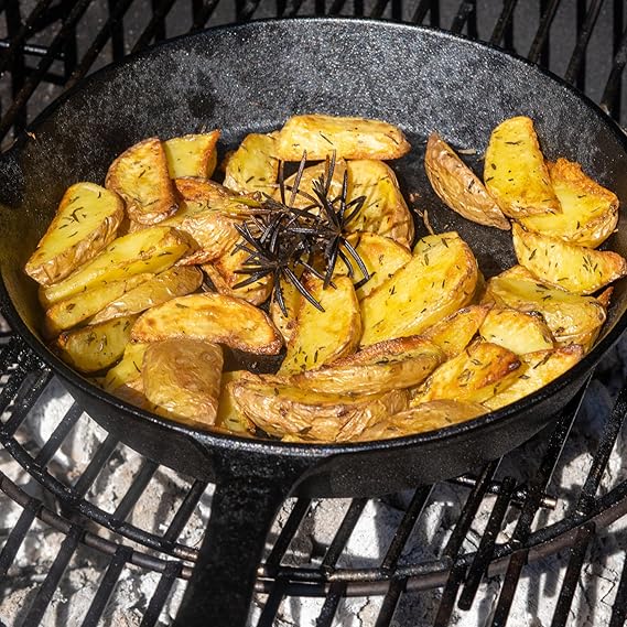 Juego de Sartenes Redondas de Hierro Fundido