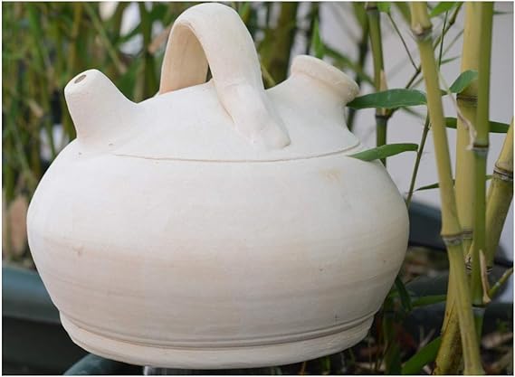 Botijo Dispensador de Agua de Barro Cocido