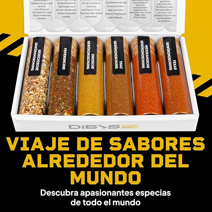 Set de Especias de Todo el Mundo