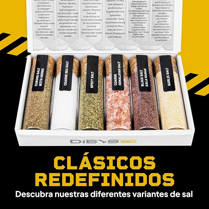 Set de Sales Gourmet del Mundo