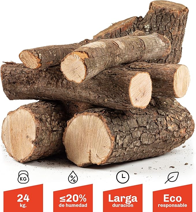 Leña de Encina Ecológica – El fuego noble del Mediterráneo