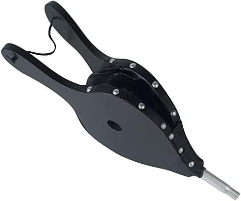 Fuelle de Madera para Chimenea | 43 × 19 cm (Color Negro)