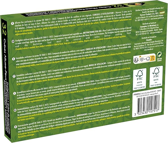 Cubos Naturales para Encender el Fuego – El Comienzo de la Llama