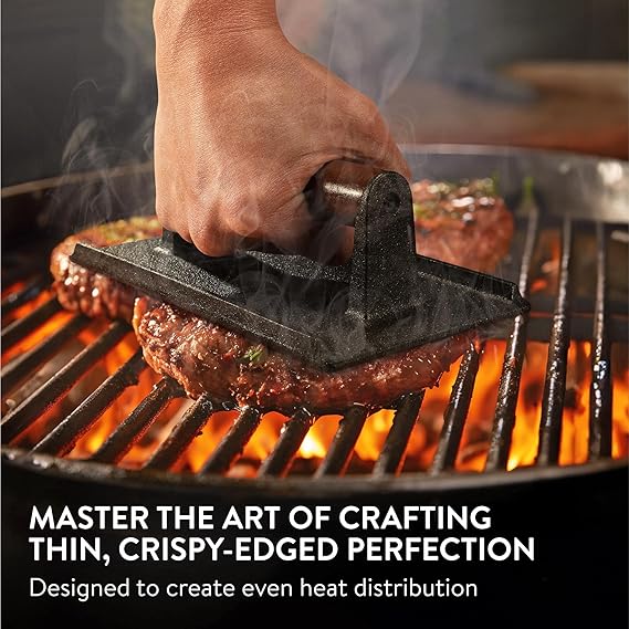 Prensa de Hierro Fundido para Hamburguesas