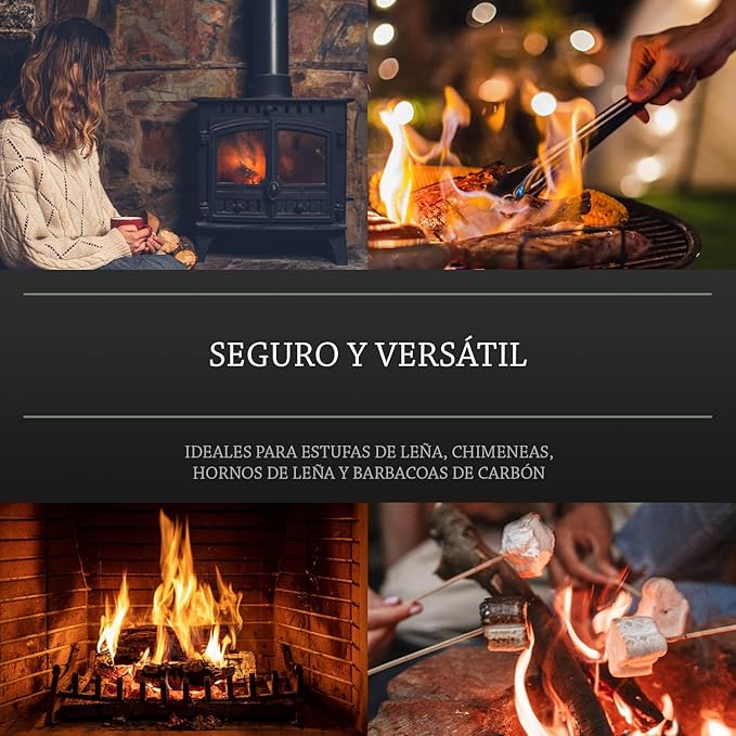 Encendedores Naturales – La chispa del fuego auténtico