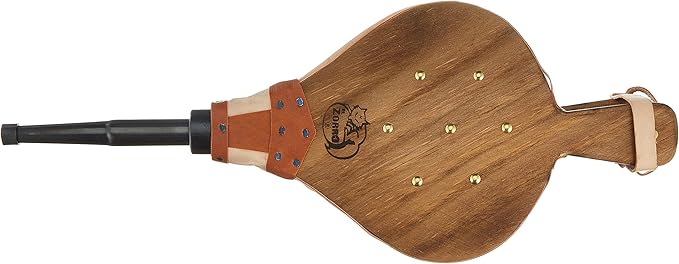 Fuelle Artesanal de Madera y Cuero – Soplo de Vida para el Fuego