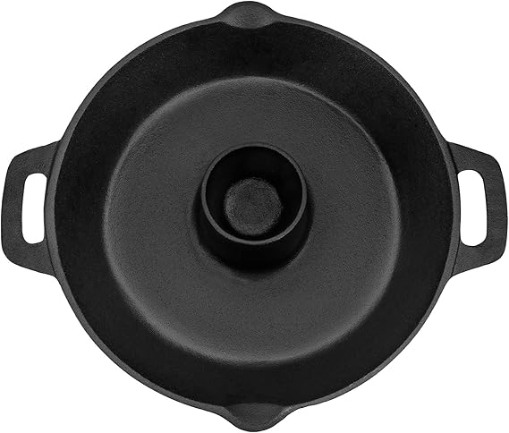 Soporte de Hierro Fundido para Asador de Pollo