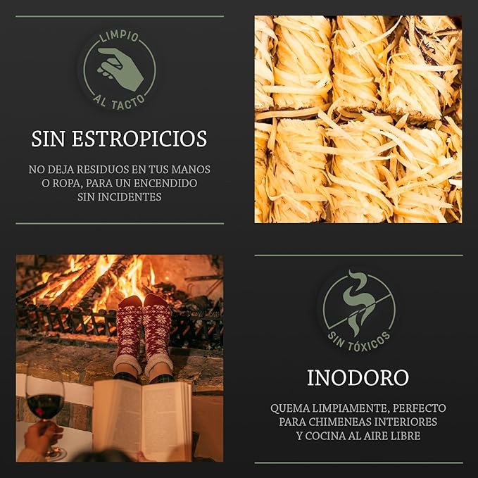 Encendedores Naturales – La chispa del fuego auténtico