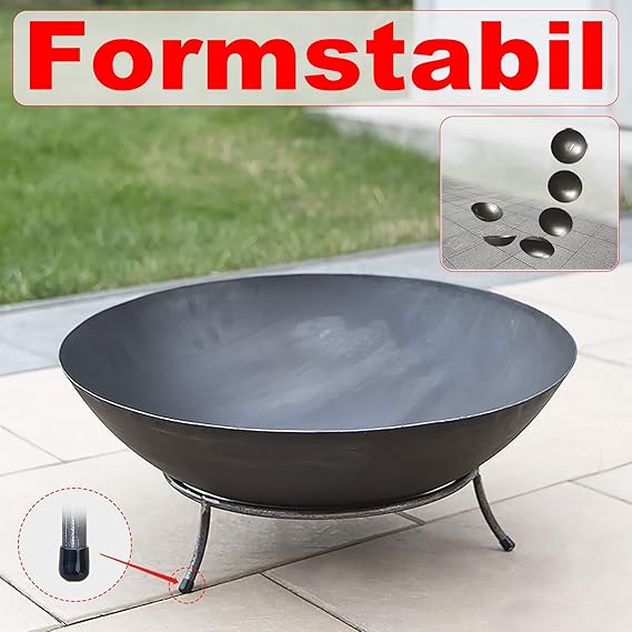 Cuenco de Fuego “Marbela” de Acero