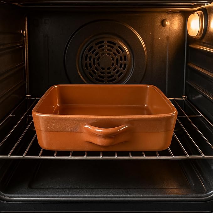 Cazuela Besuguera de Barro Esmaltado – Tradición, Sabor y Memoria