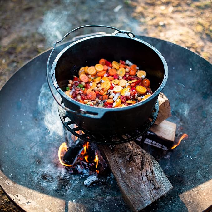 Rejilla de Hierro Fundido con Patas – El altar del fuego