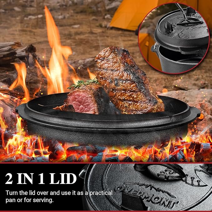 Olla Horno Holandesa de Hierro Fundido – Fuego Lento y Tradición