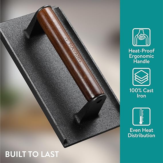 Prensa de Hierro Fundido para Hamburguesas