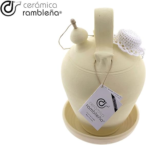 Botijo de Barro Tradicional de La Rambla