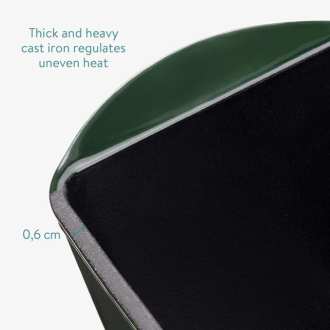 Olla Rectangular de Hierro Fundido para Hornear Pan