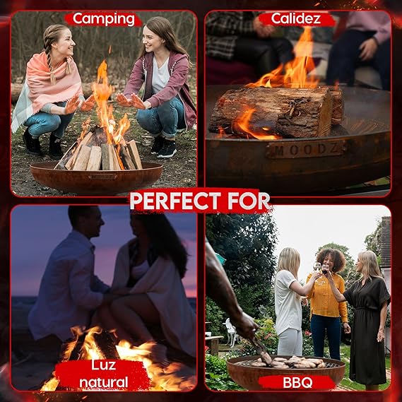 Brasero Exterior de Acero Corten