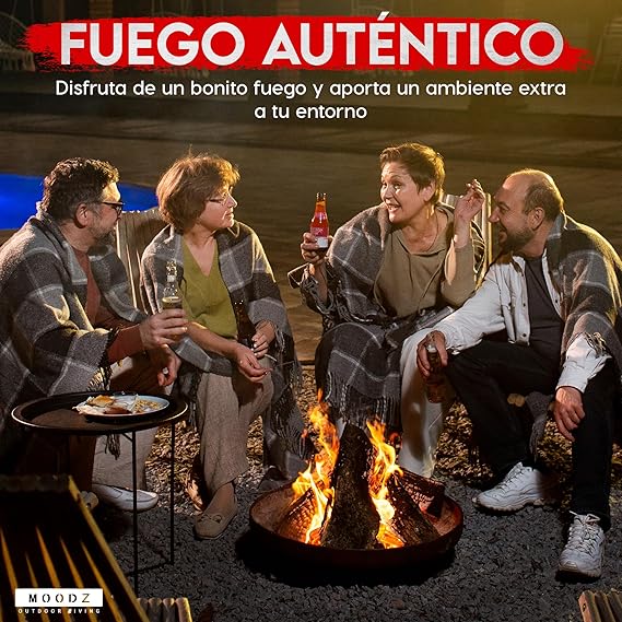 Brasero Exterior de Acero Corten